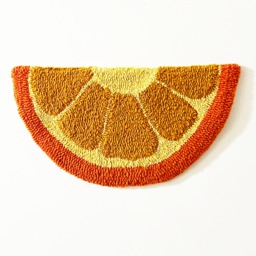 Handmade Orange Slice Wallhanging
