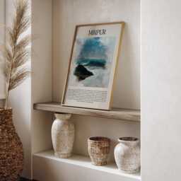 Mirpur Azad Kashmir Pakistan Travel Poster - Wall Art Gift - thumbnail 1