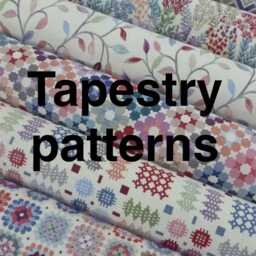 Geometric Footstool Castor Wheels, Large Ottoman, Patterned Fabric, Movable Foot Rest - thumbnail 4