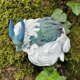 Verdant Vulpin Green 9cm X 5cm 3D Printed Figure - thumbnail 2