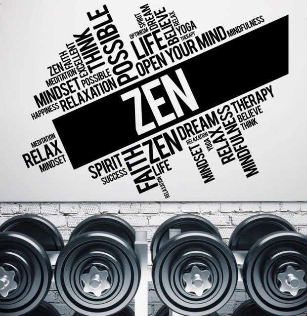 Wall Art Vinyl Decal Many Words For Motivation Human Life - #2506Dz - image 1