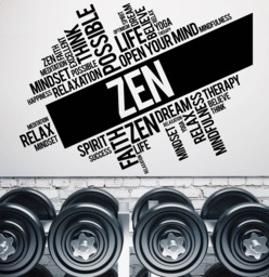 Wall Art Vinyl Decal Many Words For Motivation Human Life - #2506Dz