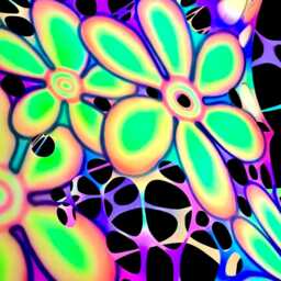 Glowing Children's Party Decorations, Kids Neon Decor, Uv Daisy Wall Art, Birthday Props, Princess Theme Decor - thumbnail 2