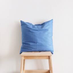 Blue Tie Dye Pillowcase 20 X Inch, Modern Boho Pillow Cover, Handmade Pillow, Pillow Cover - thumbnail 2