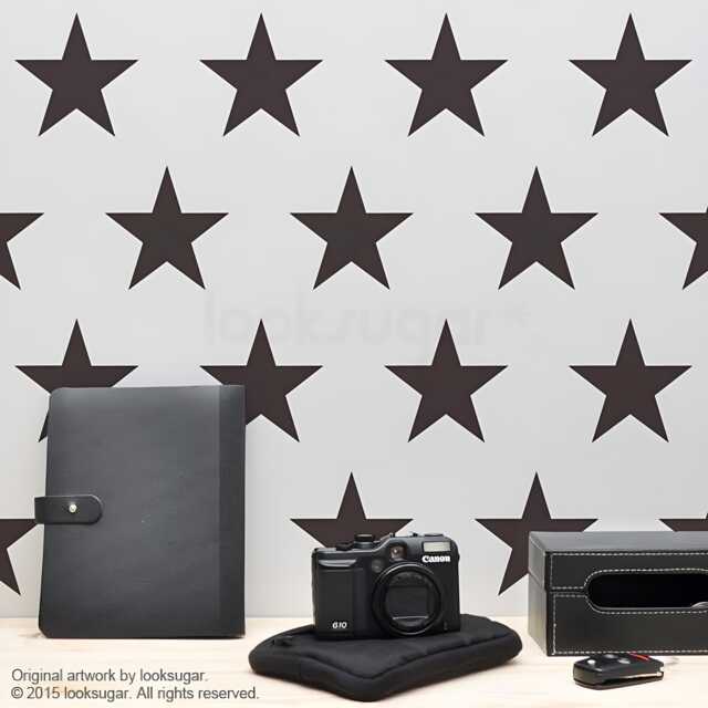 Extra Large Star Wall Decals . Stickers Giant Vinyl Sticker For Kids Room, Baby Nursery D??cor 0056 A - image 1