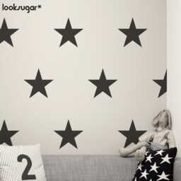 Extra Large Star Wall Decals . Stickers Giant Vinyl Sticker For Kids Room, Baby Nursery D??cor 0056 A - thumbnail 3
