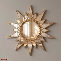 Peruvian Starburst Mirror 23.6 - thumbnail 2