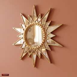 Peruvian Starburst Mirror 23.6 - thumbnail 3