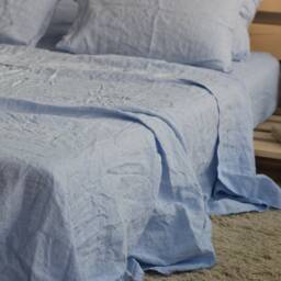 Sale /Linen Flat Sheet Sheets/ Bedding Linen /Flax /Shabby Chic /Bed /Birthday Gift /Farmhouse - thumbnail 4