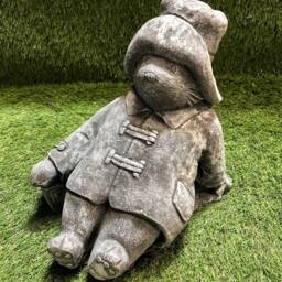 Large Paddington Bear Concrete Garden Sculpture Lawn Ornament Frost Protected - thumbnail 2