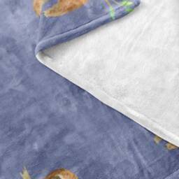 Sloth Super Soft Plush Blanket - thumbnail 3