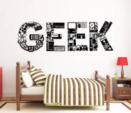 Geek Wall Decal Video Game Room Decor Vg044 - thumbnail 1