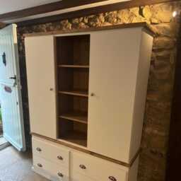 Edison Larder, Kitchen Dresser, Storage Cupboard, Display Unit - Custom Colour Choice - thumbnail 2