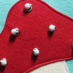 Busy Fidget Toy Felt Baby Quiet Book Waldorf One Page 0-2 Year - thumbnail 3