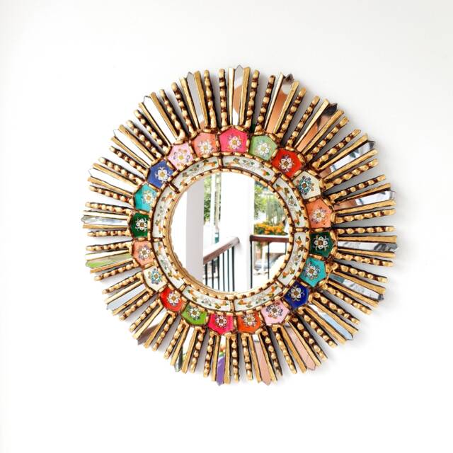 "Peruvian Mirrors ""Mountain Of 7 Colors 50cm" - image 1