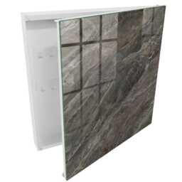 Marble Texture Key Cabinet For Home, Gray Box Modern Textures, Lovers Of Elegance & Modernity - thumbnail 2
