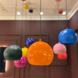 Colourful Pendant Lamp, Modern Minimalist Pendant, Decorative Lighting, Rainbow Decoration, Gift For Kids - thumbnail 3