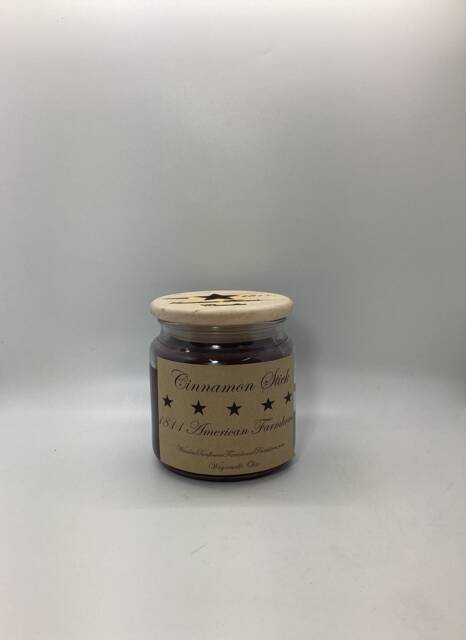Cinnamon Stick Highly Scented Candle/Apothecary Jar 18Oz/Paraffin Wax/Farmhouse Candle/Hand Poured Candle/Country-Primitive Candle - image 1