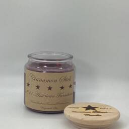 Cinnamon Stick Highly Scented Candle/Apothecary Jar 18Oz/Paraffin Wax/Farmhouse Candle/Hand Poured Candle/Country-Primitive Candle - thumbnail 2