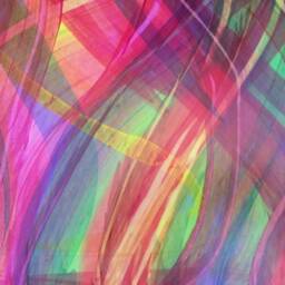Alcohol Ink Art, Painting, Wall Original Abstract Abstract, Home Decor, Rainbow - thumbnail 3
