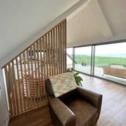 Slanted Wooden Room Divider - The York - thumbnail 2