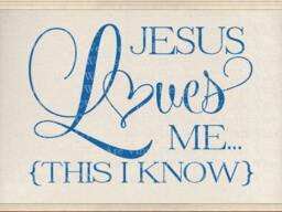 Christian Wall Decal. Jesus Loves Me-This I Know Cde 237 Scripture Wall Decal, Religious Quote, Decal Bible - thumbnail 2