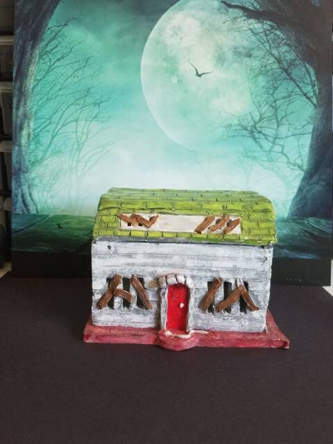 A Nightmare On Elm Street House Tealight Holder, Candle, Sculpture - image 1