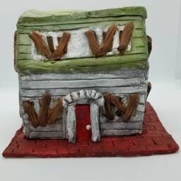 A Nightmare On Elm Street House Tealight Holder, Candle, Sculpture - thumbnail 3