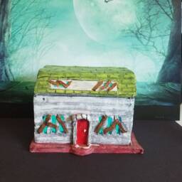 A Nightmare On Elm Street House Tealight Holder, Candle, Sculpture - thumbnail 2