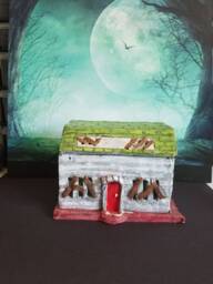 A Nightmare On Elm Street House Tealight Holder, Candle, Sculpture - thumbnail 1