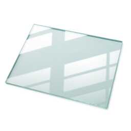 Rectangle Crystal-Clear Glass Table Top, Modern Tabletop, Protective Top For Tables, Minimalist Tabletop - thumbnail 2