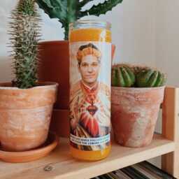 Saint Paul Rudd Prayer Candle Scented Vegan Soy Wax - thumbnail 1