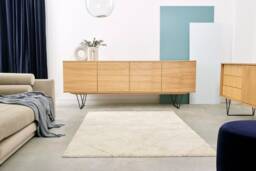 Mid-Century Sideboard, Dresser, Commode, Credenza Made Of Oak Vaneer - Livlo D-S08 - thumbnail 1