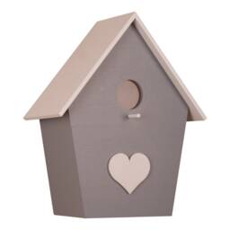 Handmade Wooden Birdhouse Wall Lamp - Personalized Kids Room Nursery Gift - thumbnail 4