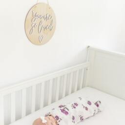 You Are So Loved Sign - Baby Girl Gift Nursery Wall Art Girls Room Decor Personalized Kids Plaque - thumbnail 2