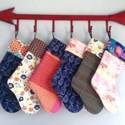 Christmas Stocking // Modern Decor Holiday - thumbnail 4