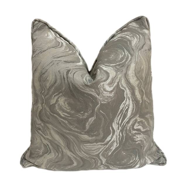 Clarke & - Lavico Pewter Stunning Designer Cushion Cover Home D??cor Throw Pillow - image 1