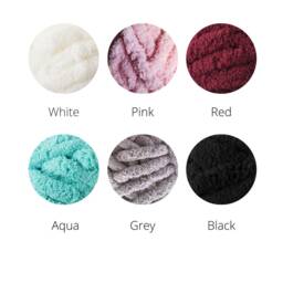 Chunky Knit Rug, Cozy Throw Bathroom Mat, Bath Chunky Throw, Gifts For Her, Him, Mom - thumbnail 4