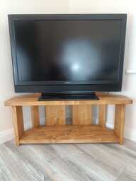 Handmade Rustic Wooden Tv Stand - Many Colours & Sizes Solid Wood