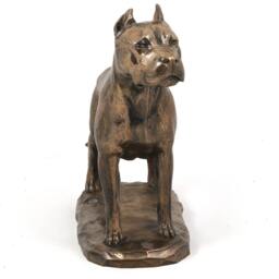 Dogo Argentino, Exclusive Dog On Base Statue, Limited Edition, Artdog - thumbnail 3