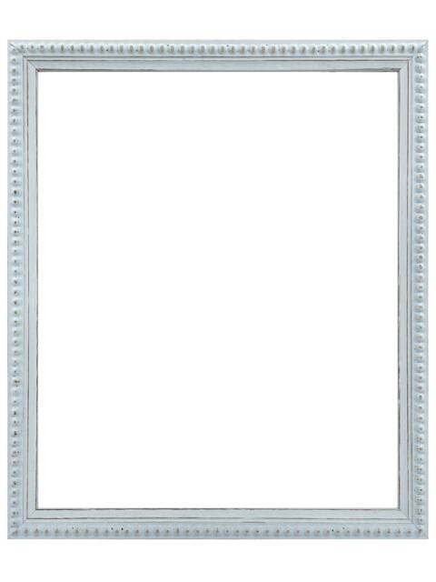 Pale Blue Wooden Picture Frame Distressed Photo/Poster Frame - image 1