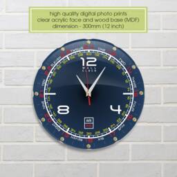United States Army Wall Clock Chronometer Style, Quiet Wall Clock, Analog Large Silent 24-Hour Gift Father - thumbnail 2