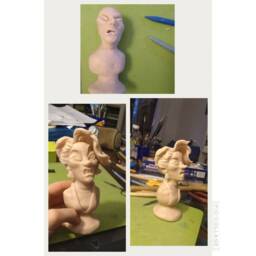 The Rescuers - Madame Medusa. Handmade Polymer Clay Action Figure. Unique Collectible - thumbnail 4