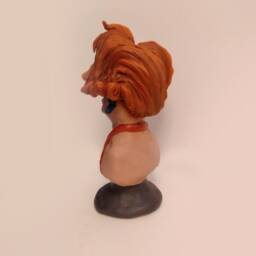 The Rescuers - Madame Medusa. Handmade Polymer Clay Action Figure. Unique Collectible - thumbnail 3
