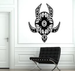 Wall Decal Animal Turtle Tortoise Tribal Mural Vinyl Sticker 1873 - thumbnail 1