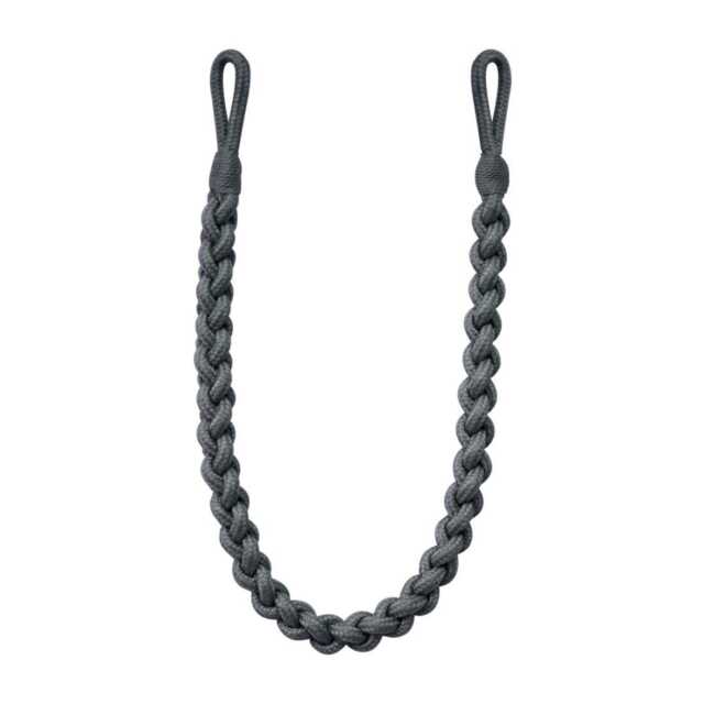 2x Helston Braided Rope Tieback - 8 Colours 840mm Embrace Pair - image 1