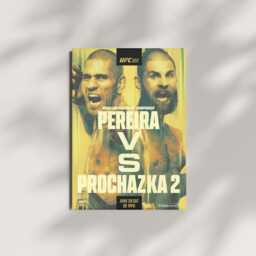 Ufc 303 Poster Pereira Vs Proch??zka Ii - Mma Wall Art - thumbnail 3