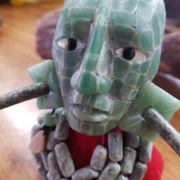 Pakal King Maya Sculpture - thumbnail 3
