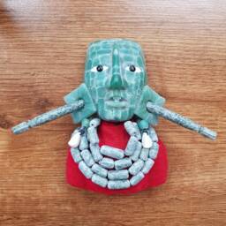 Pakal King Maya Sculpture - thumbnail 2