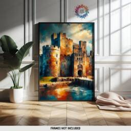 North Wales Poster Prints - Set Of 3 Posters - Wall Art Decor Travel Conwy Bedroom Print Artwork Gift Living Room Gifts - thumbnail 3